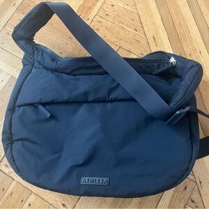 Athleta Navy All About Medium Crossbody Bag